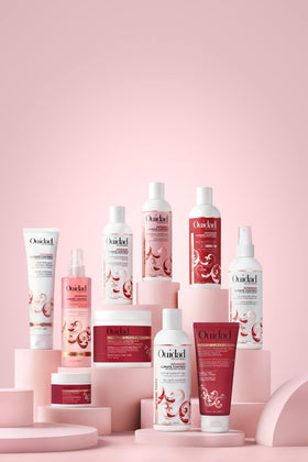 Ouidad product label close-up showing clean formula transparency