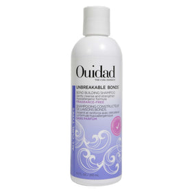 Ouidad front packaging showing bottle and clear product benefit