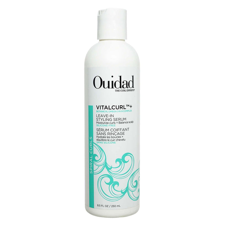 Ouidad VitalCurl front packaging showing clean curl care benefits and size