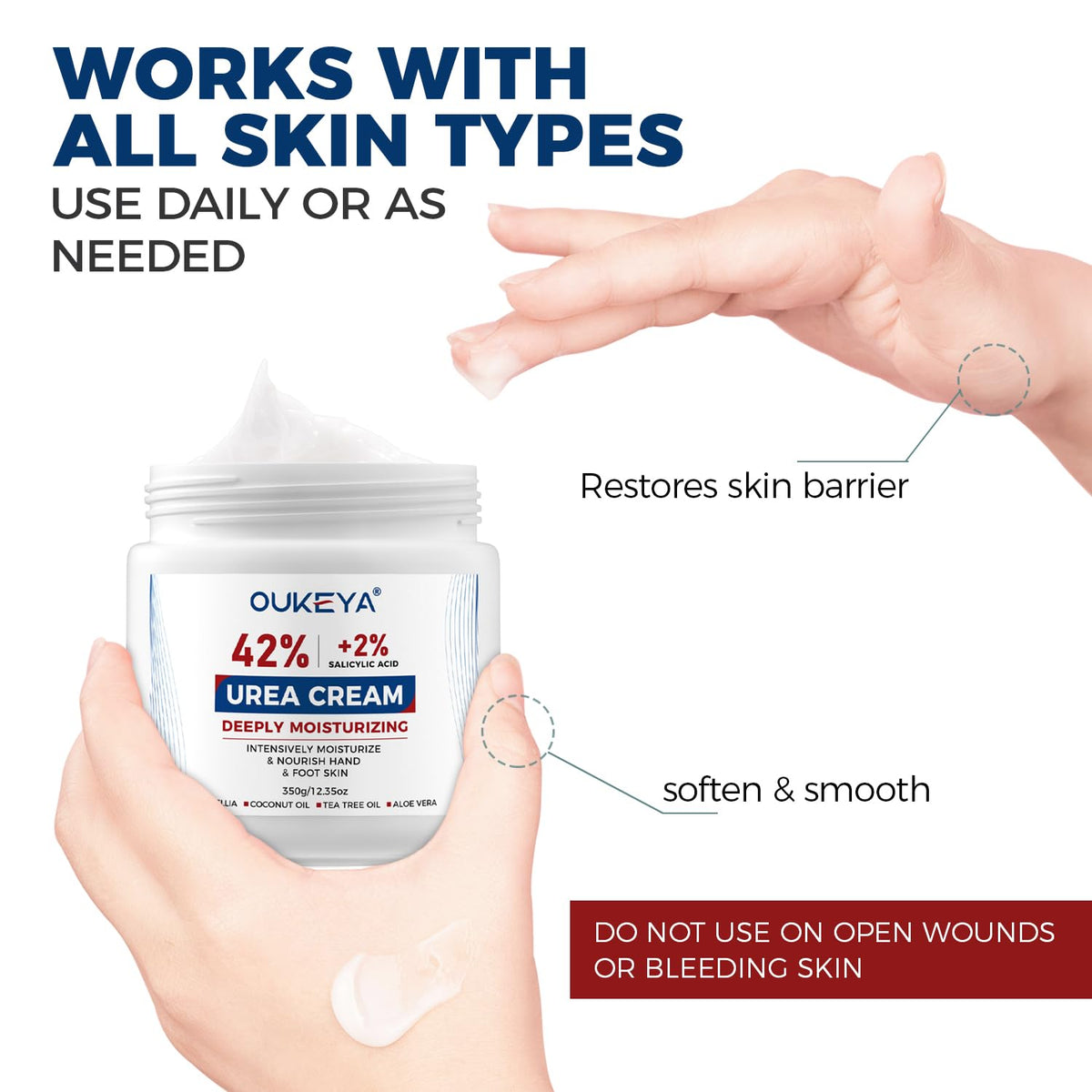 OUKEYA used in a bathroom setting showing easy daily routine integration and convenience