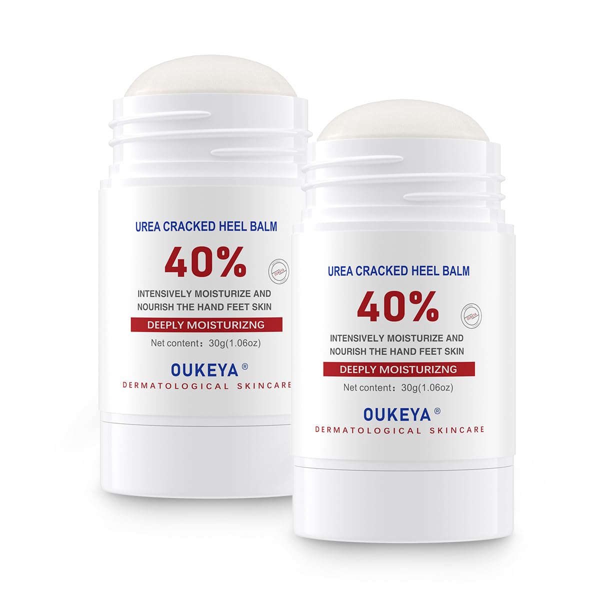 OUKEYA front packaging showing two sticks and clear product purpose
