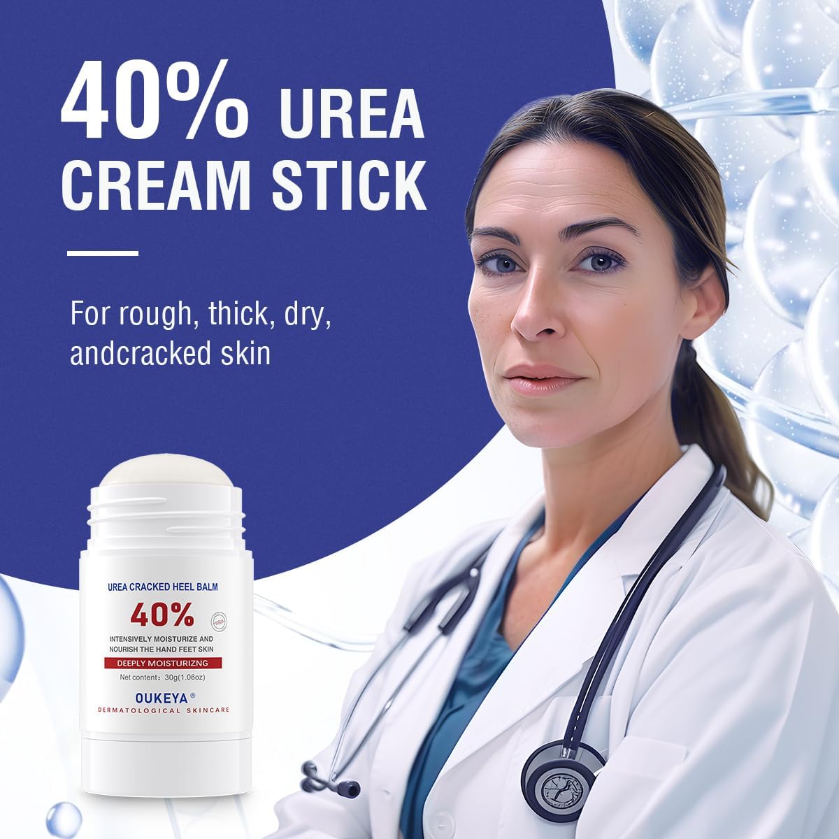 OUKEYA stick in a pocket illustrating easy on-the-go access