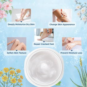 OUKEYA open tub texture highlighting smooth non-greasy absorption benefit