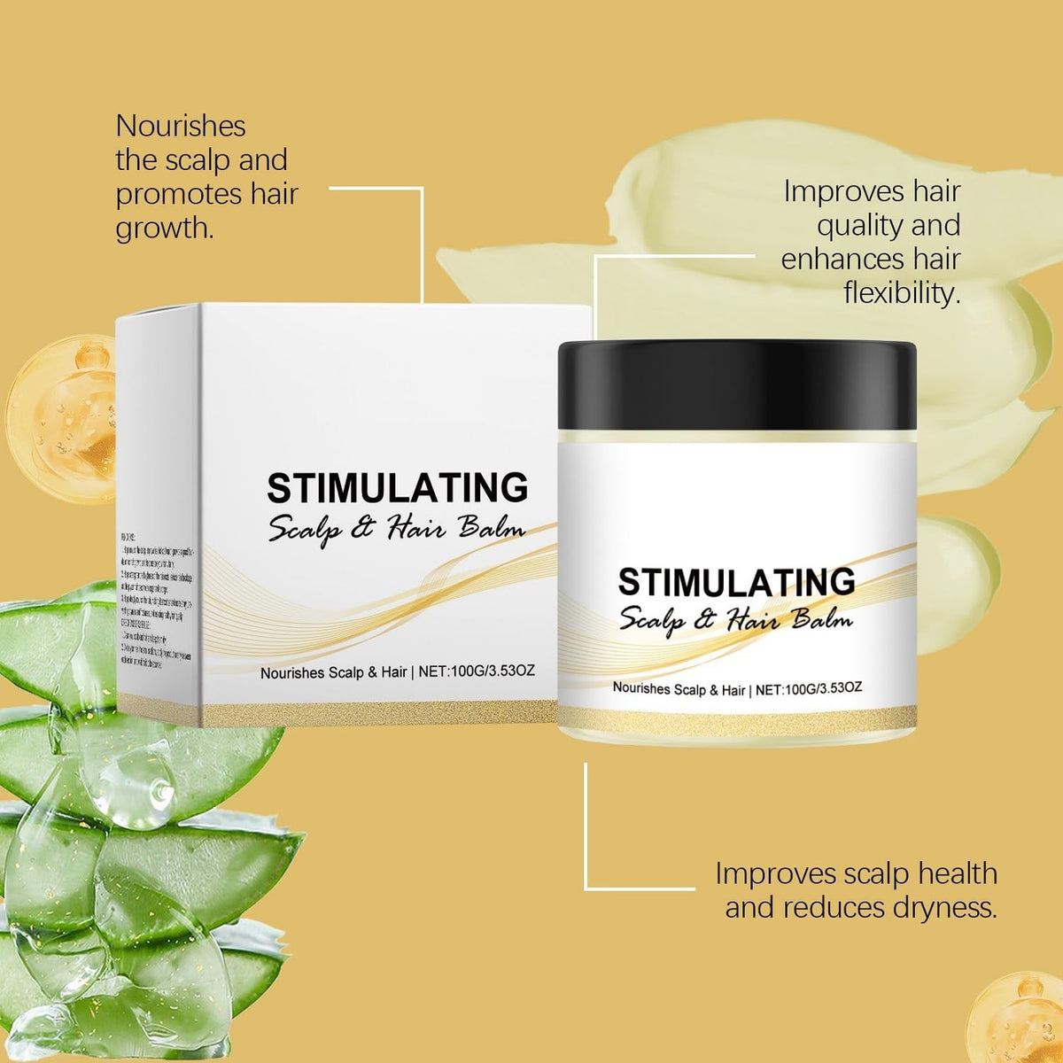 OUKPANE open jar texture close-up highlighting smooth balm