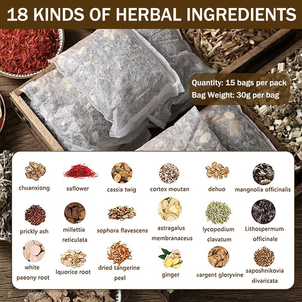 OULIGET close-up of whole dried herbs illustrating natural ingredients