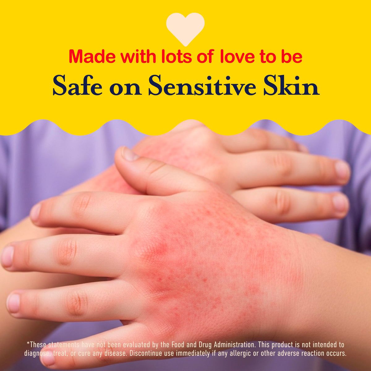Our Family's Heirloom spray applied to child's knee scrape supporting clean healing