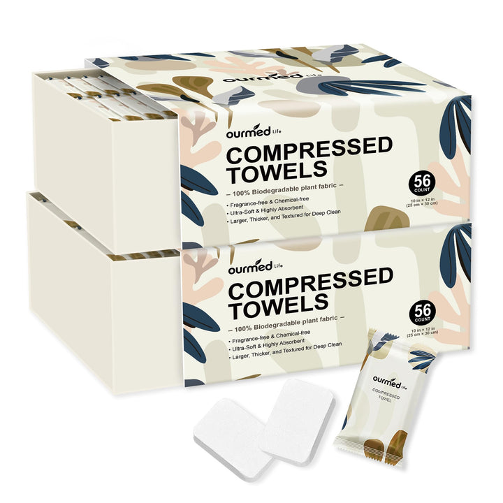 ourmed life front packaging showing 112-count and travel convenience