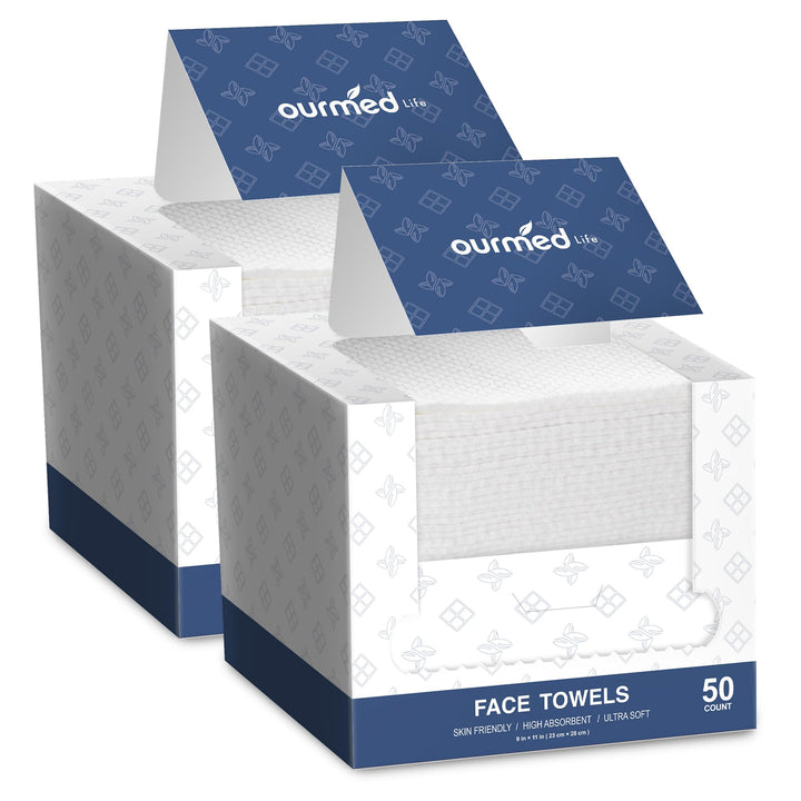 Ourmed Life front packaging showing 50-count two-pack and product benefits