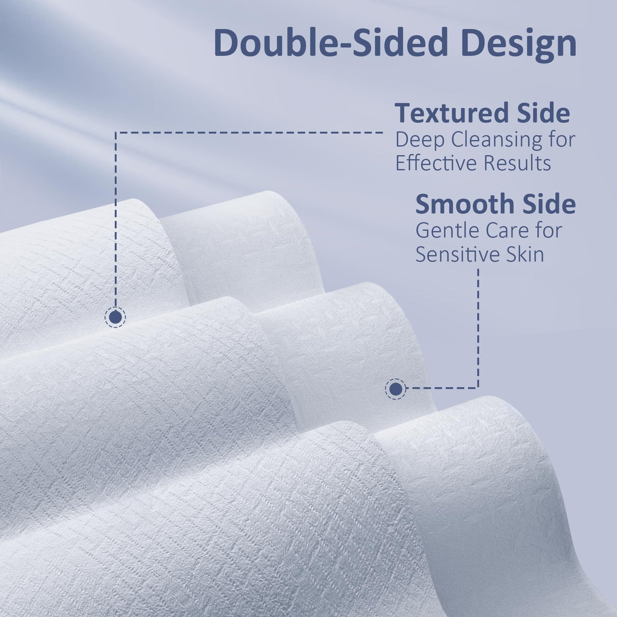 Ourmed Life towel removing foundation demonstrating gentle makeup removal