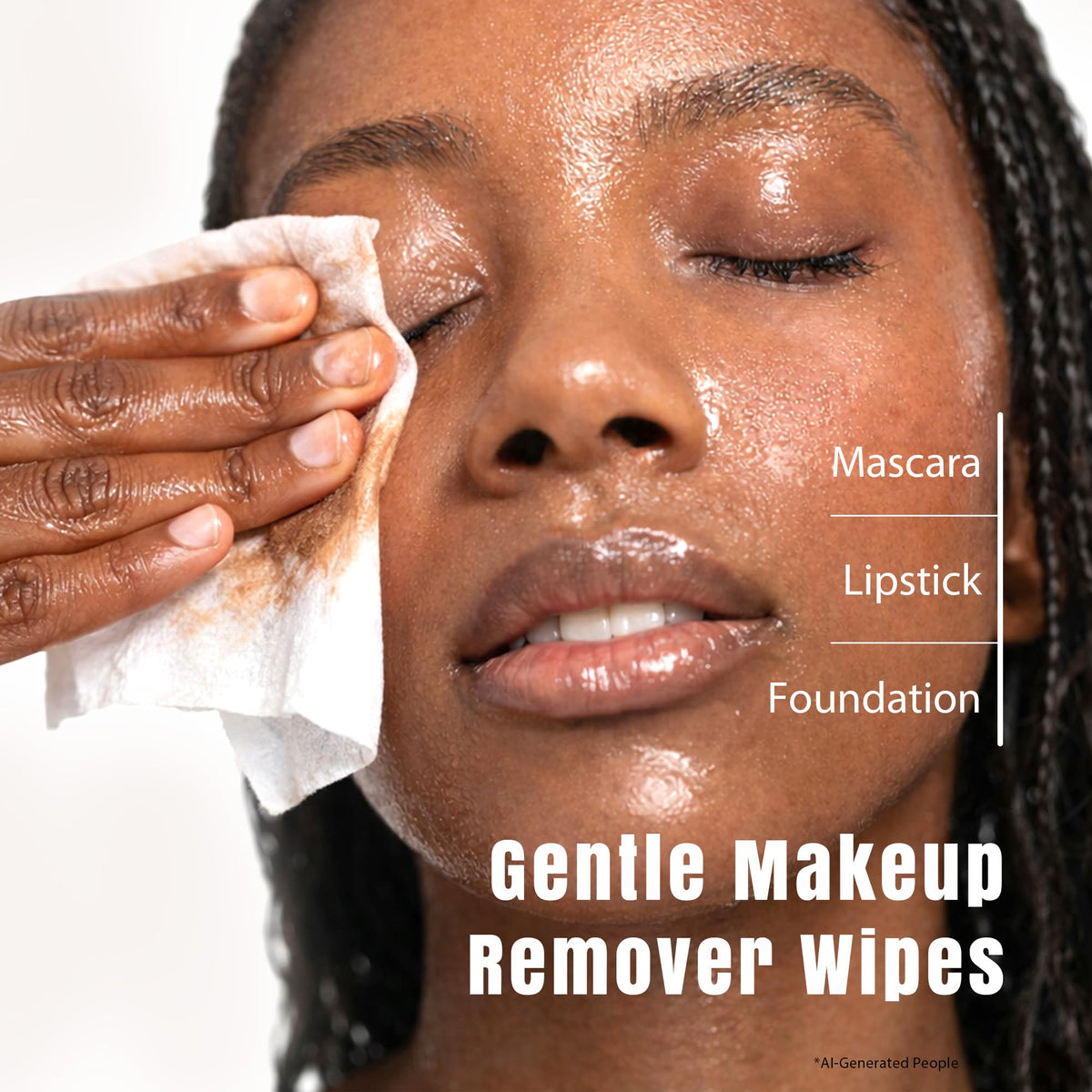 ourmed life open pack with a single moist wipe ready to use