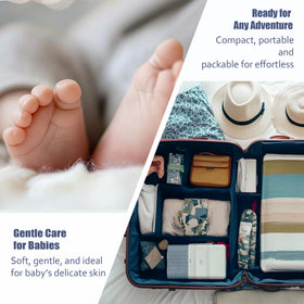 Ourmed Life pack tucked in travel pouch ready for on-the-go skincare