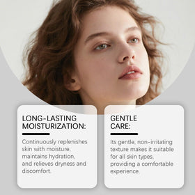OUSHANG cream on spoon displaying rich TECA concentration and nourishment