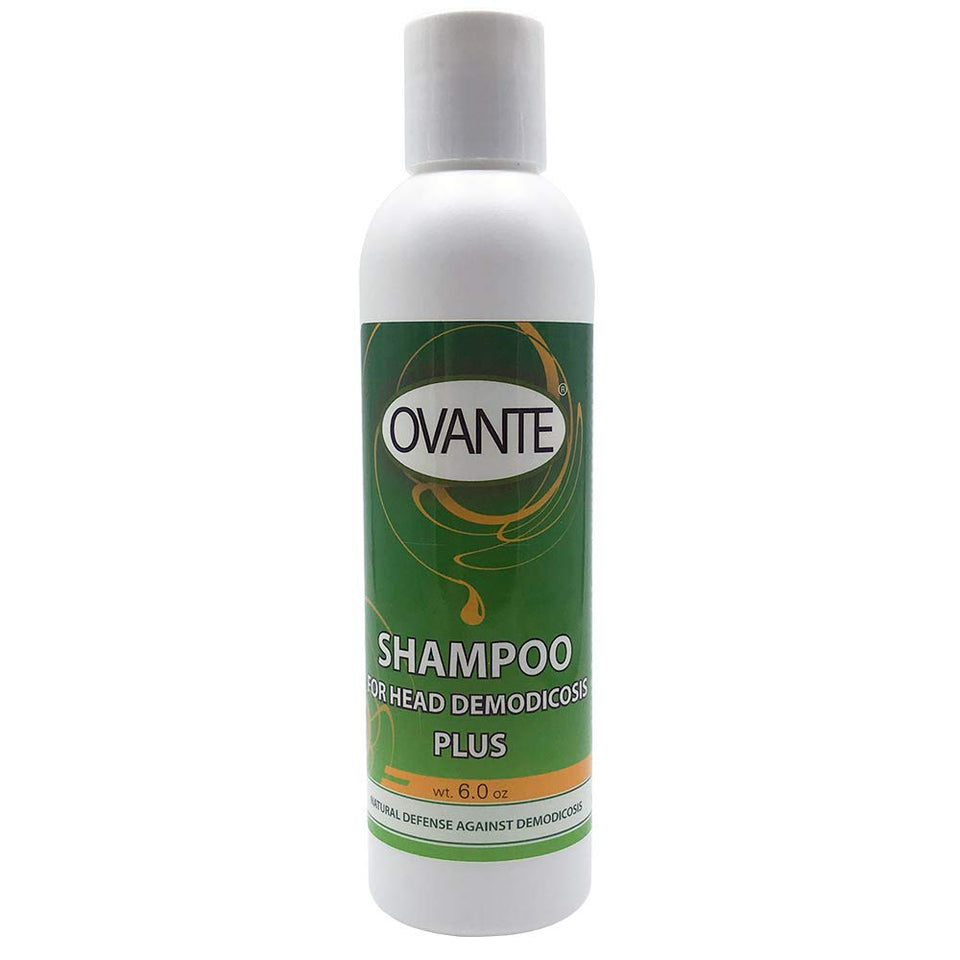 OVANTE front bottle view showing label and soothing scalp benefit