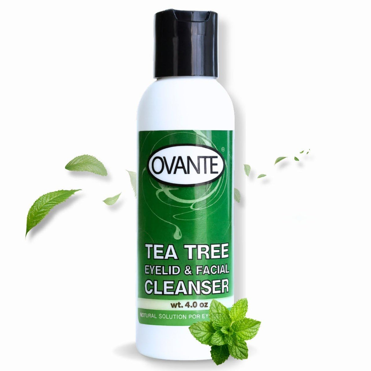 OVANTE front packaging 4oz bottle showing clean label and product benefit
