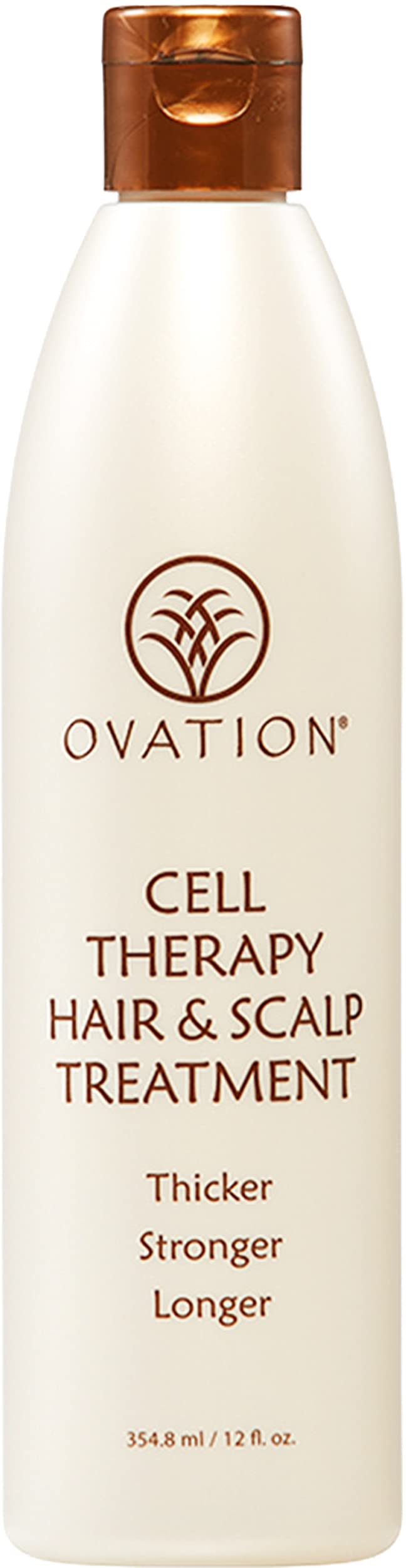 Ovation Hair front packaging showing bottle and branding for easy identification and trust
