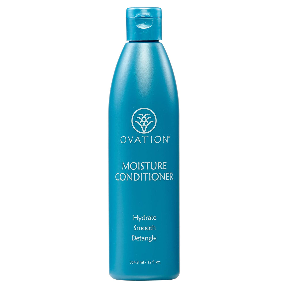 Ovation Moisture Conditioner front packaging showing product name and size for clear identification