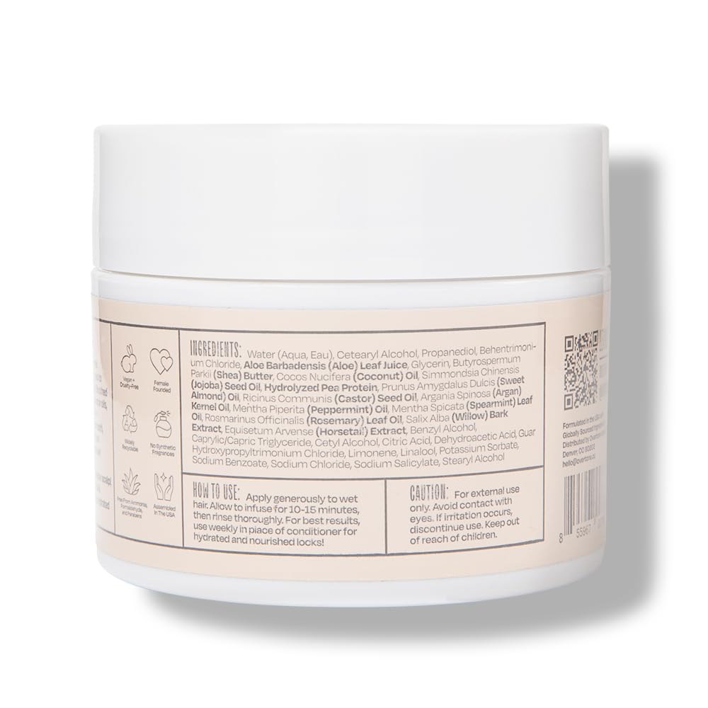 oVertone remedy open jar texture close-up showing creamy hydration