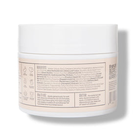 oVertone remedy open jar texture close-up showing creamy hydration