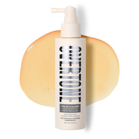 oVertone Revitalizer front packaging shows bottle and label for quick recognition and clarity
