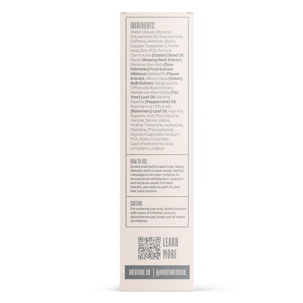 oVertone Revitalizer lifestyle bathroom shelf shows product integrated into daily routine