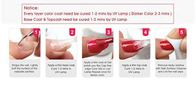 OXXI Professional salon scene with technician using both base and top coat