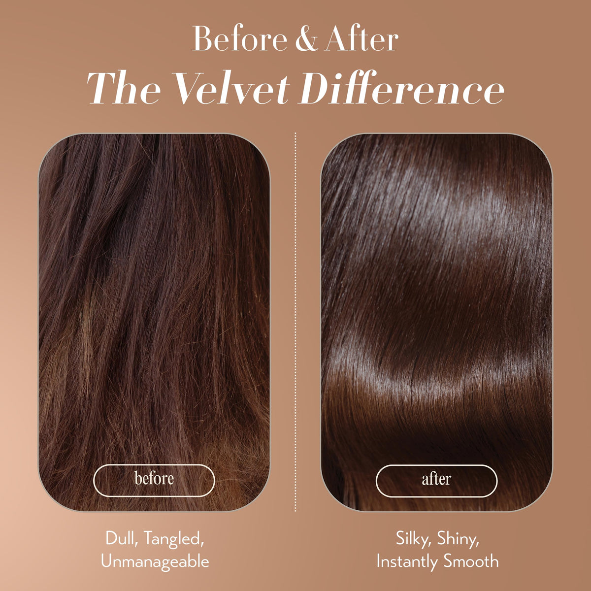 OYA on color-treated hair showing restored shine and vibrancy