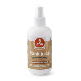 Oyin Frank Juice front bottle showing label and size, highlighting botanical hydration benefit