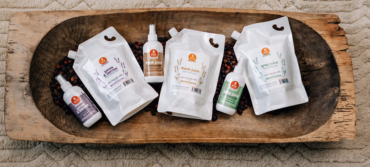 Oyin Handmade herbal ingredients close-up highlighting natural botanical benefits