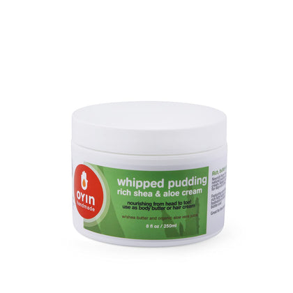 Oyin Handmade front jar showing label and packaging benefit: recognized bestseller