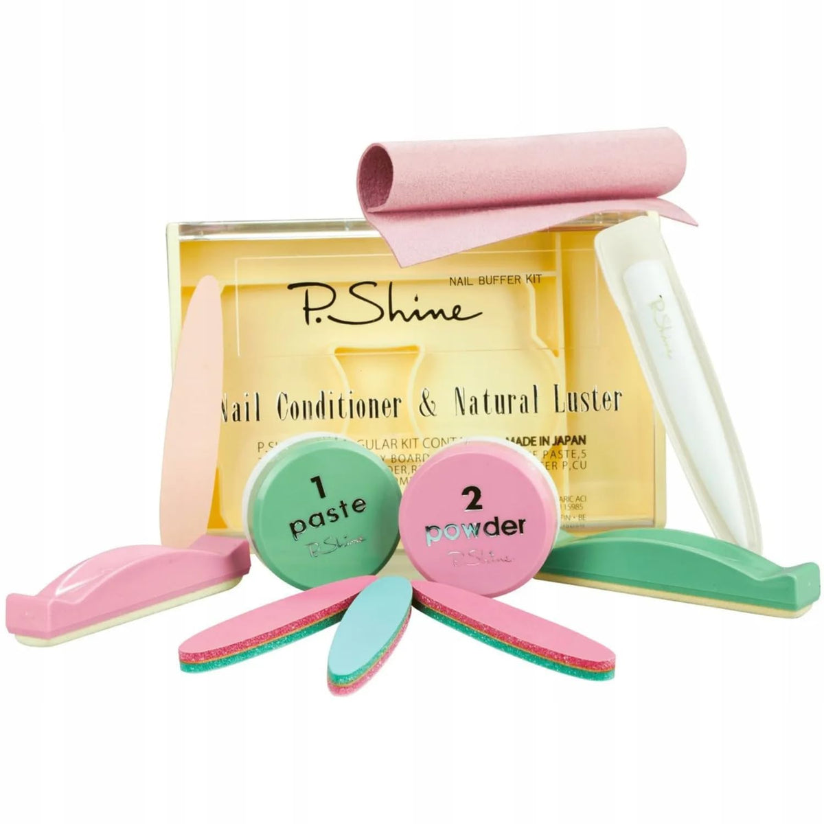 P-Shine kit front packaging showing complete set and benefits