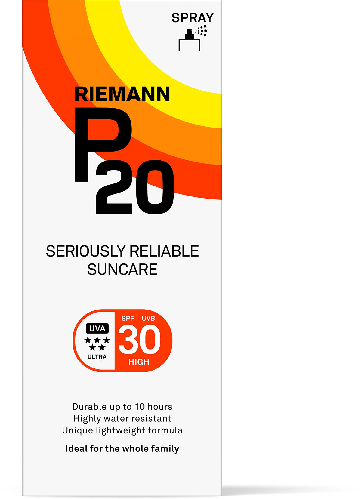 P20 by Riemann spray nozzle close-up demonstrating even mist application