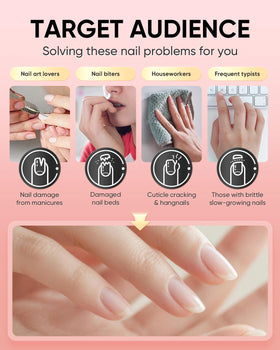 Pacfe oil applied to cuticle demonstrating hydration and smoother nails