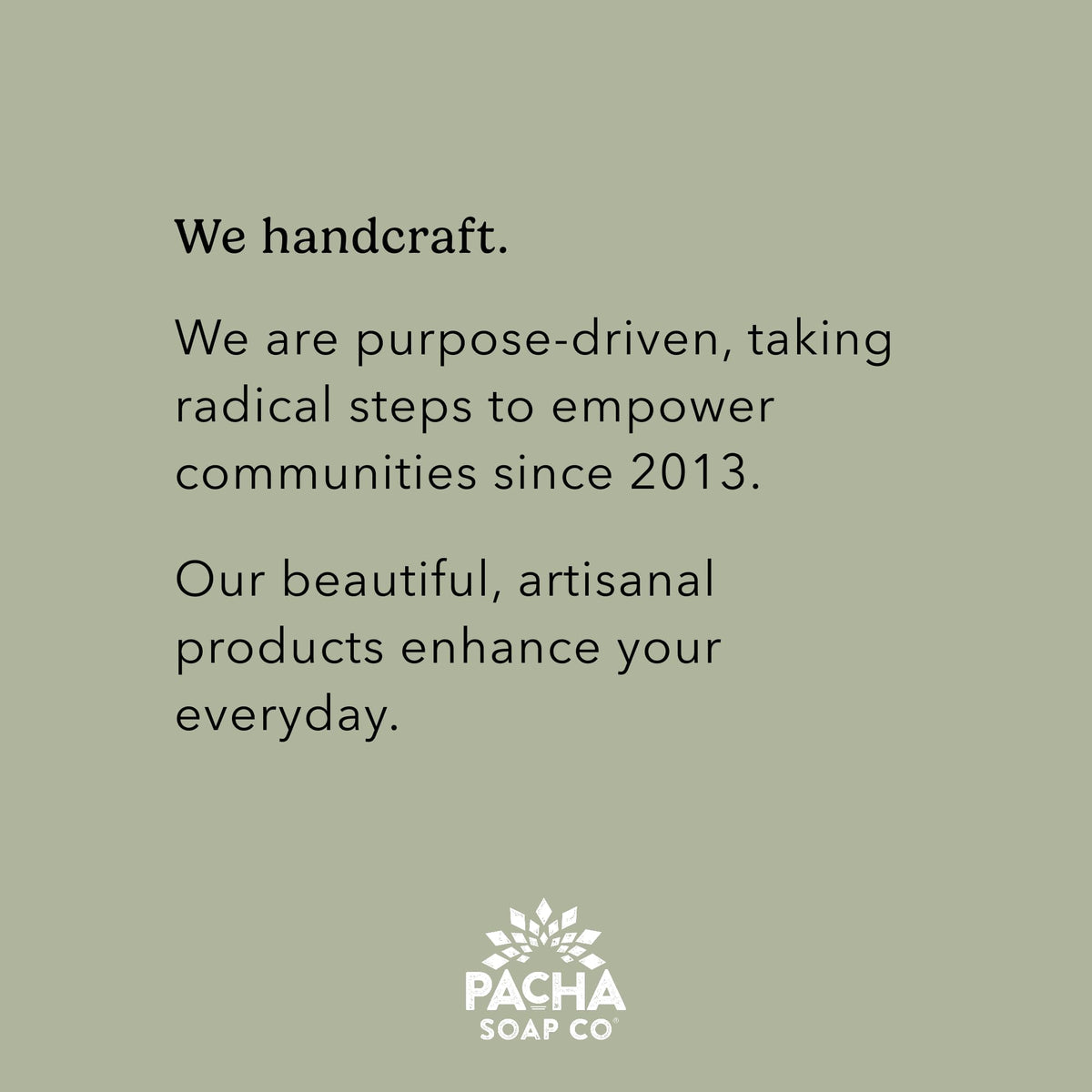 Pacha Soap Co gift-ready package styled for gifting with thoughtful presentation benefit