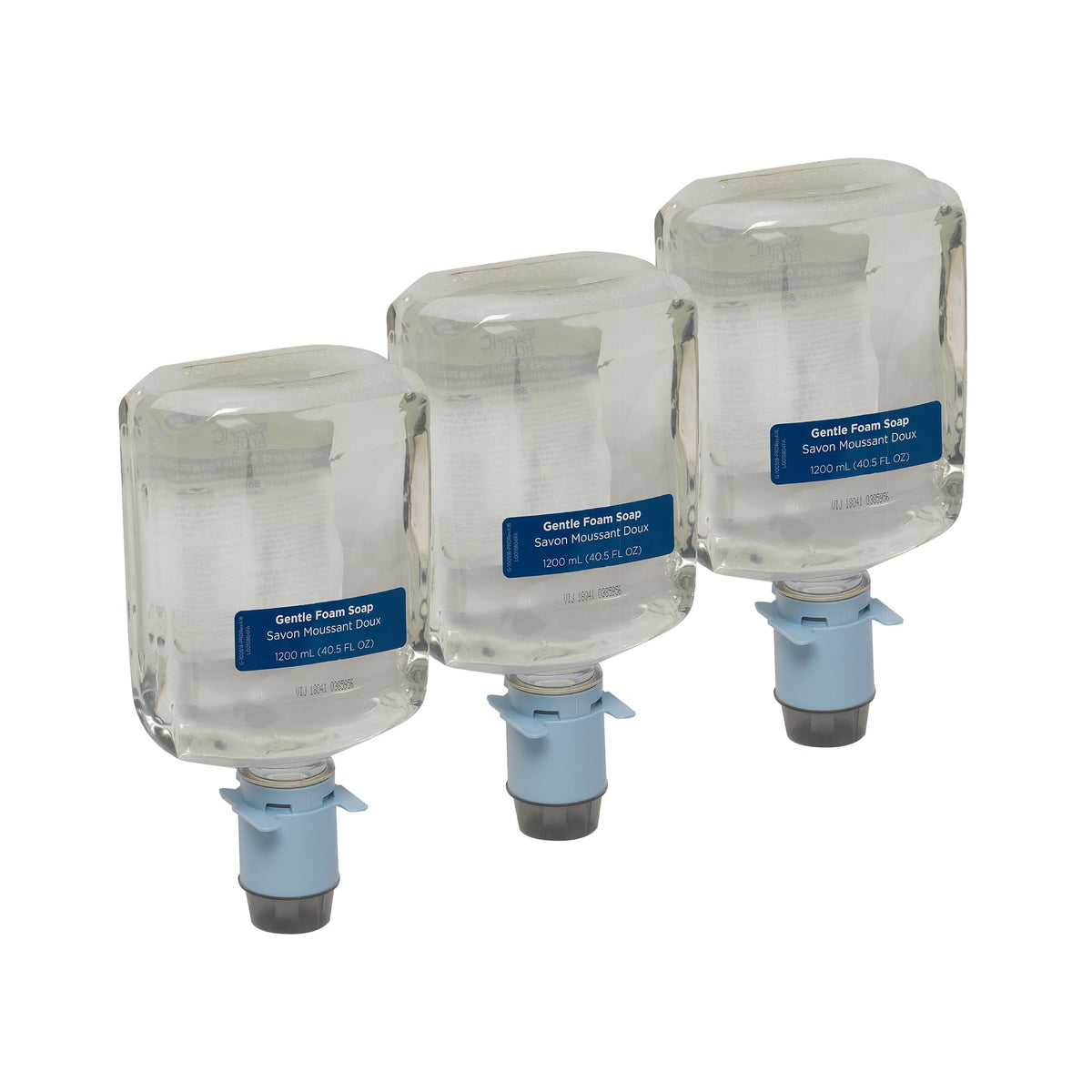 Georgia-Pacific front packaging showing refill bottle and product benefit