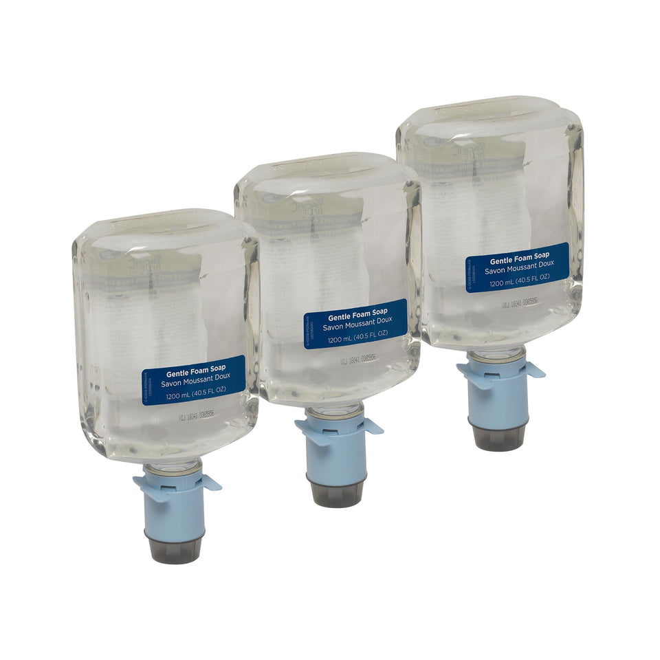 Georgia-Pacific front packaging showing refill bottle and product benefit