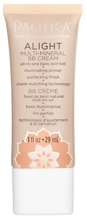 Pacifica Alight front pump tube showing label and easy-dispense benefit