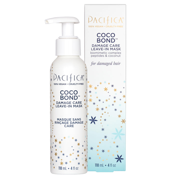 Pacifica front packaging showing Coco Bond repair mask and benefits