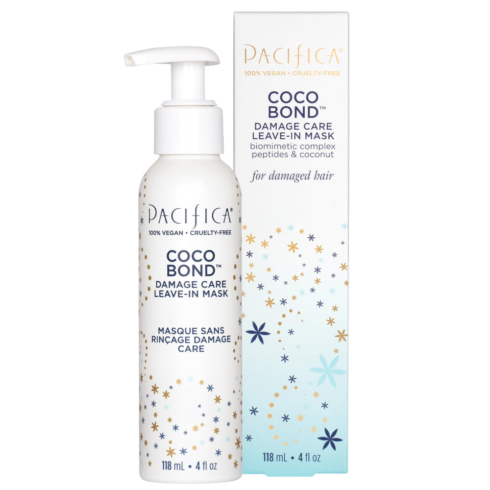 Pacifica front packaging showing Coco Bond repair mask and benefits