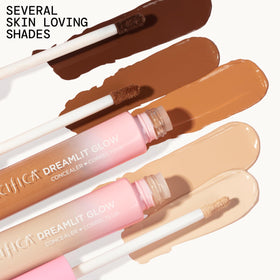 Pacifica DreamLit Glow packaging label closeup showing clean formula claims and safety