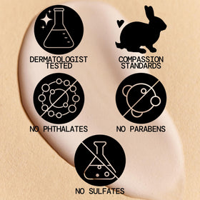 Pacifica Dreamlit recycled packaging emphasizing eco-friendly PCR bottle benefit