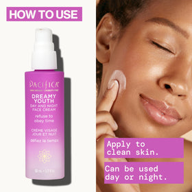Pacifica ingredient label showing peptides and botanical extracts benefit