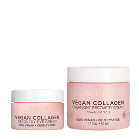 Pacifica front packaging showing both creams and clear product identity and benefits