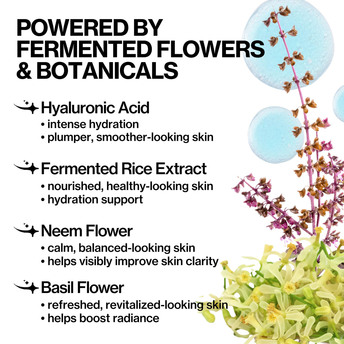 Pacifica Flower Fix on bathroom counter during morning routine, illustrating calming hydration benefits