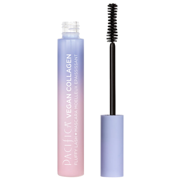Pacifica front tube showing sleek recyclable packaging and bold black shade benefit