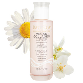 Pacifica front packaging showing milky toner bottle and clean design for hydration