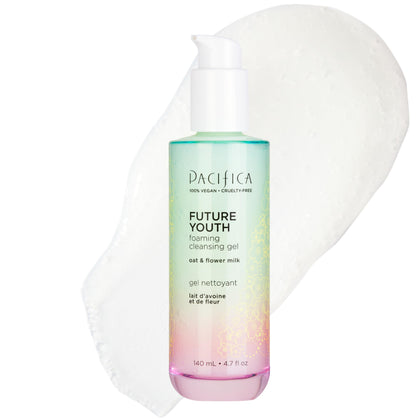 Pacifica front packaging showing cleanser and benefits