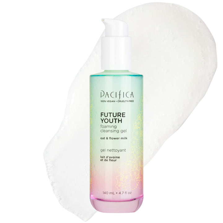 Pacifica front packaging showing cleanser and benefits
