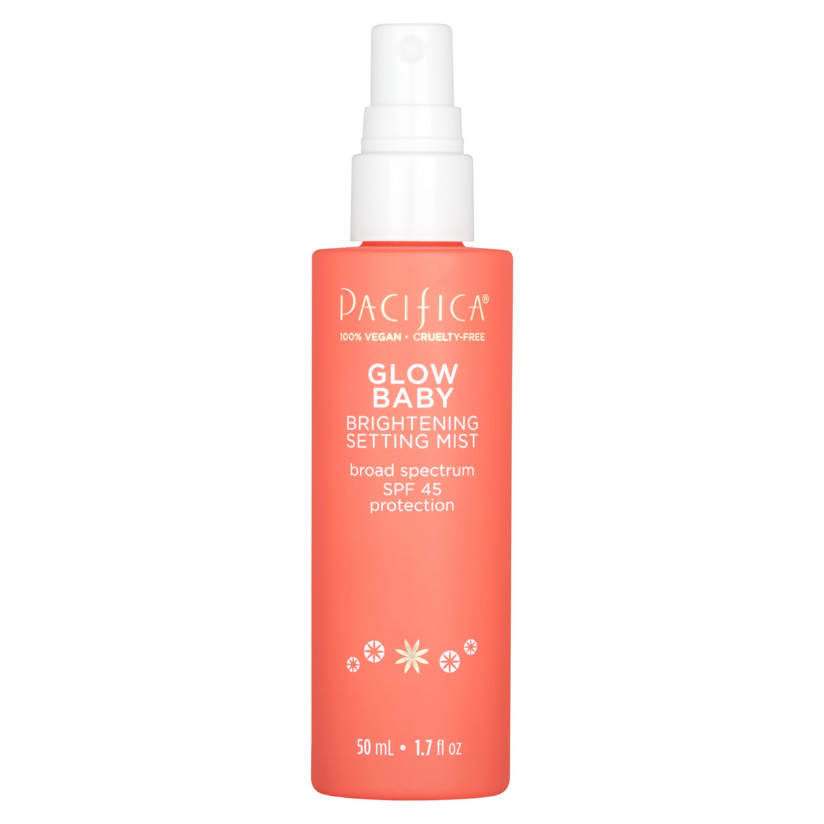 Pacifica bottle tucked in a pouch for easy on-the-go sunscreen reapplication