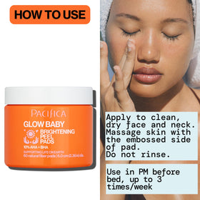 Pacifica used during nighttime routine demonstrating simple application