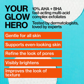Pacifica close-up of pad texture highlighting gentle exfoliation